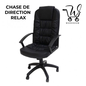 Chaise de direction RELAX Noir EN TUNISIE CHAISE BUREAU
Catégories : Chaise Bureautique, Meuble & chaise