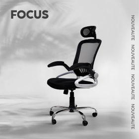 CHAISE DE BUREAU FOCUS NOIR CHAISE BUREAU
Catégories : Chaise Bureautique, Meuble & chaise