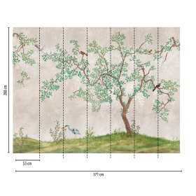 POSTER 3D PHOTO MURALE DESIGN MODERNE 3D