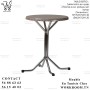 TABLE BISTRO EN TUNISIE

TABLE BISTRO Table en polypropylène avec socle en acier  Peint ou chromé