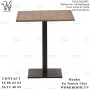 TABLE SQUARE ISOTOP OU HPL CARRÉE 70/70 CM EN TUNISIE

Table en isotop / HPL avec socle en acier peint