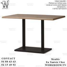 TABLE SQUARE ISOTOP XL EN TUNISIE

Table en isotop avec socle en acier peint

HAUTEUR 75 CM