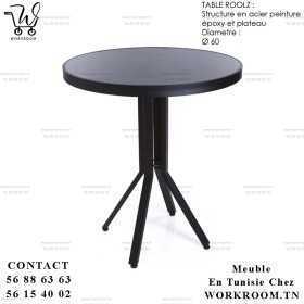 TABLE ROOLZ H75 EN HPL EN TUNISIE

Table en HPL avec socle en acier peint