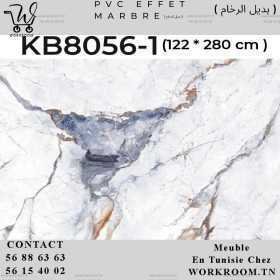 PLAQUE MARBRE PVC EP 3 MM KB8056-1 TUNISIE MARBRE PVC Premier choix Importation chez Workroom tn
Panneau mural pour décoration intérieure feuille de marbre pvc EP 3 MM