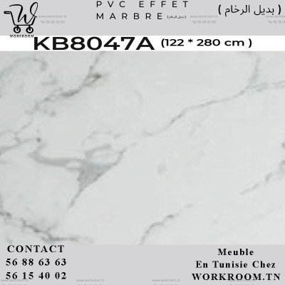 PLAQUE MARBRE PVC EP 3 MM KB8047A TUNISIE

Panneau mural pour décoration intérieure feuille de marbre pvc EP 3 MM
