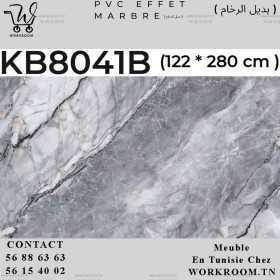 MARBRE PVC EP 3 MM KB8041B TUNISIE MARBRE PVC EP 3 MM KB8041B TUNISIE
Panneau mural pour décoration intérieure feuille de marbre pvc EP 3 MM