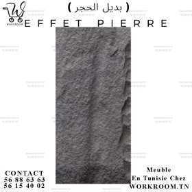 PU FAUX PIERRE PVC GRIS CLAIR EN TUNISIE PU FAUX PIERRE PVC GRIS CLAIR EN TUNISIE
Panneau mural pour décoration intérieure EN PVC De dimension : 0.60 m x 1.20 m