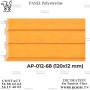 PANEL polystyrène EFFET BOIS ORANGE EN TUNISIE AP-012-68