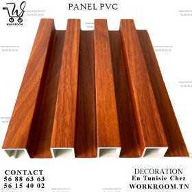 PANEL PVC effet bois rouge HABILLAGE MURAL EN TUNISIE

Intérieur: 2,9M*0.17 PVC