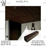 PANEL PVC TUBE Carré DECORATION INTERIEUR EN TUNISIE

Intérieur et Exterieur : 5 CM / 5 CM * 2.9 M PVC