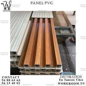 PANEL PVC effet bois EN TUNISIE DECO MURALE TN

Intérieur: 2,9M*0.17 PVC
