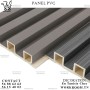 PANEL PVC effet bois gris EN TUNISIE DECO MURALE TN

Intérieur: 2,9M*0.17 PVC