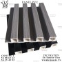 PANEL PVC effet bois gris foncé EN TUNISIE DECO MURALE TN

Intérieur: 2,9M*0.17 PVC
