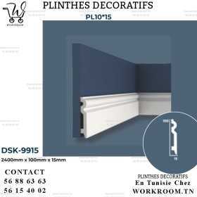 PLINTHE PVC EN TUNISIE Plinthe décorative REF DSK-9915-1 PLINTHE PVC EN TUNISIE Plinthe décorative REF DSK-9915-1