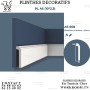 PLINTHE PVC EN TUNISIE Plinthe décorative REF AS-008-1