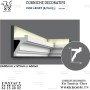 CORNICHE PVC DECORATIF CACHE LED PVC EN TUNISIE REF ACL-011