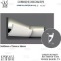 CORNICHE PVC DECORATIF CACHE LED PVC EN TUNISIE REF ACL-010