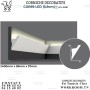 CORNICHE PVC DECORATIF CACHE LED PVC EN TUNISIE REF ACL-008
