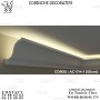 CORNICHE PVC DECORATIF CACHE LED PVC EN TUNISIE REF AC-014-1