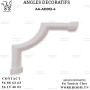 ANGLE DECORATIF PVC EN TUNISIE REF AA-AD012-4