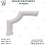 ANGLE DECORATIF PVC EN TUNISIE REF AA-AD025-4