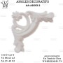 ANGLE DECORATIF PVC EN TUNISIE REF AA-AD012-2