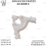 ANGLE DECORATIF PVC EN TUNISIE REF AA-AD025-2