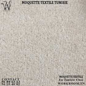 MOQUETTE TEXTILE TUNISIE SOL TEXTILE BLANC SABLÉ MOQUETTE TEXTILE EN TUNISIE CHEZ WORKROOM TN