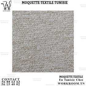 MOQUETTE TEXTILE EN TUNISIE CHEZ WORKROOM TN
