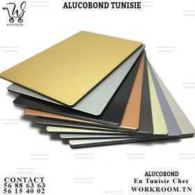 ALUCOBOND TUNISIE DECORATION Façade et HABILLAGE ALUCOBOND PREMIER CHOIX EN TUNISIE CHEZ WORKROOM TN
ALUCOBOND EN TUNISIE Ep 3 mm OU  4 mm