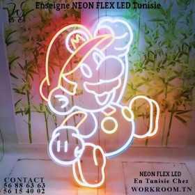 NEON FLEX LED EN TUNISIE Enseigne lumineuse personnalisée 02 NEON FLEX LED EN TUNISIE Enseigne lumineuse personnalisée