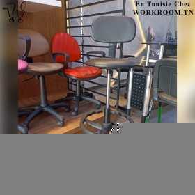TABOURET DE BUREAU WORKROOM TN NOIR TABOURET DE BUREAU WORKROOM TN NOIR