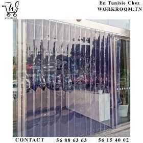 Rideau LANIÈRE PVC TRANSPARENT 200 X 2 MM Rideau LANIÈRE PVC TRANSPARENT 200 X 2 MM