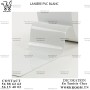 LANIÈRE PVC BLANC 200 X 2 MM