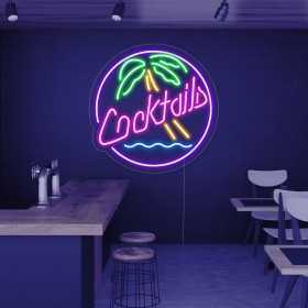 NÉON LED FLEX Cocktails Beer NÉON LED chez WORKROOM TUNISIE PRIX SUR DEVIS