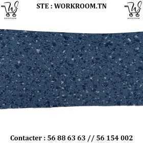 MOQUETTE PVC Antibactérienne Ep 2 mm TUNISIE Couleur Bleu