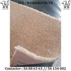 MOQUETTE TEXTILE Velour Beige TUNISIE REVETEMENT SOL