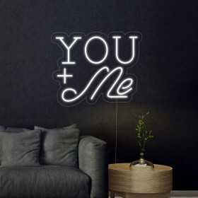 NÉON LED FLEX You+Me Enseigne