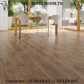 PARQUET TUNISIE 8 mm HDF 
REVETEMENT SOL EN PARQUET en Tunisie