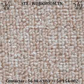 MOQUETTE TEXTILE BEIGE Moucheté TUNISIE REVETEMENT SOL