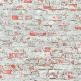 PAPIER PEINT BRIQUE ÉCAILLÉE - 51182005