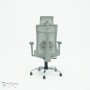 Chaise Bureau Tunisie Enjoy mesh GRIS avec Accoudoir chez WORKROOM TN