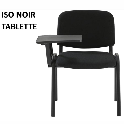 CHAISE ENSEIGNEMENT ISO SANS Tablette écritoire