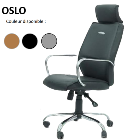 Chaise Bureau OSLO EN TUNISIE Chaise de Direction Ergonomique OSLO EN TUNISIE