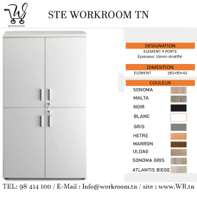 ELEMENT TIROIRS et ARMOIRE PAS CHER EN TUNISIE