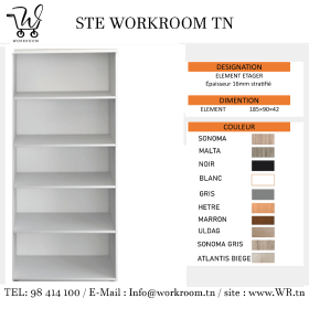 ELEMENT TIROIRS et ARMOIRE PAS CHER EN TUNISIE