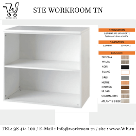 ELEMENT BAS SANS PORTE