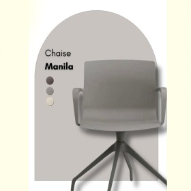 Canapé Chaise Manila En Tunisie Chaise Visiteur Manila - Confort & Élégance | WorkRoom TN