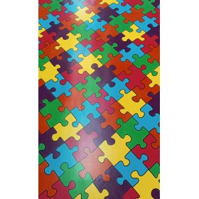 Moquette PVC Effet Puzzle - Revêtement Sol Moderne | WorkRoom TN