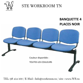 Banquette 4 Places En Tunisie - Confort & Élégance | WorkRoom TN